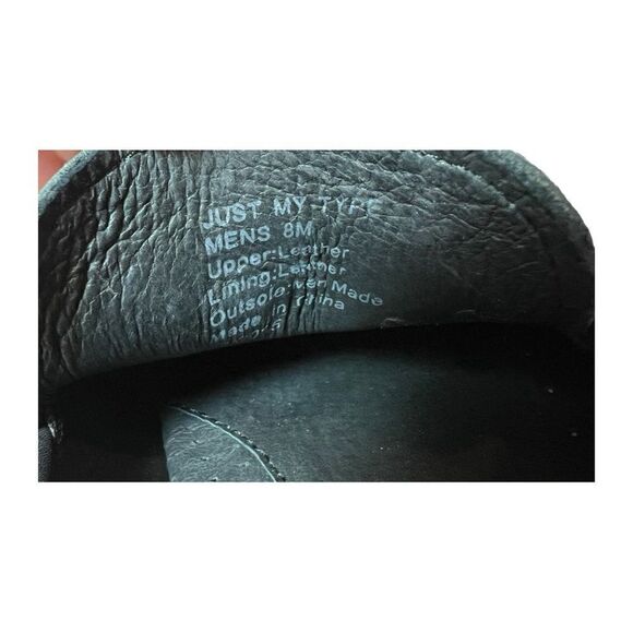 Kenneth Cole New York Mens Black Leather Slip On Shoes Loafers Just My Type Sz 8 - Picture 6 of 6